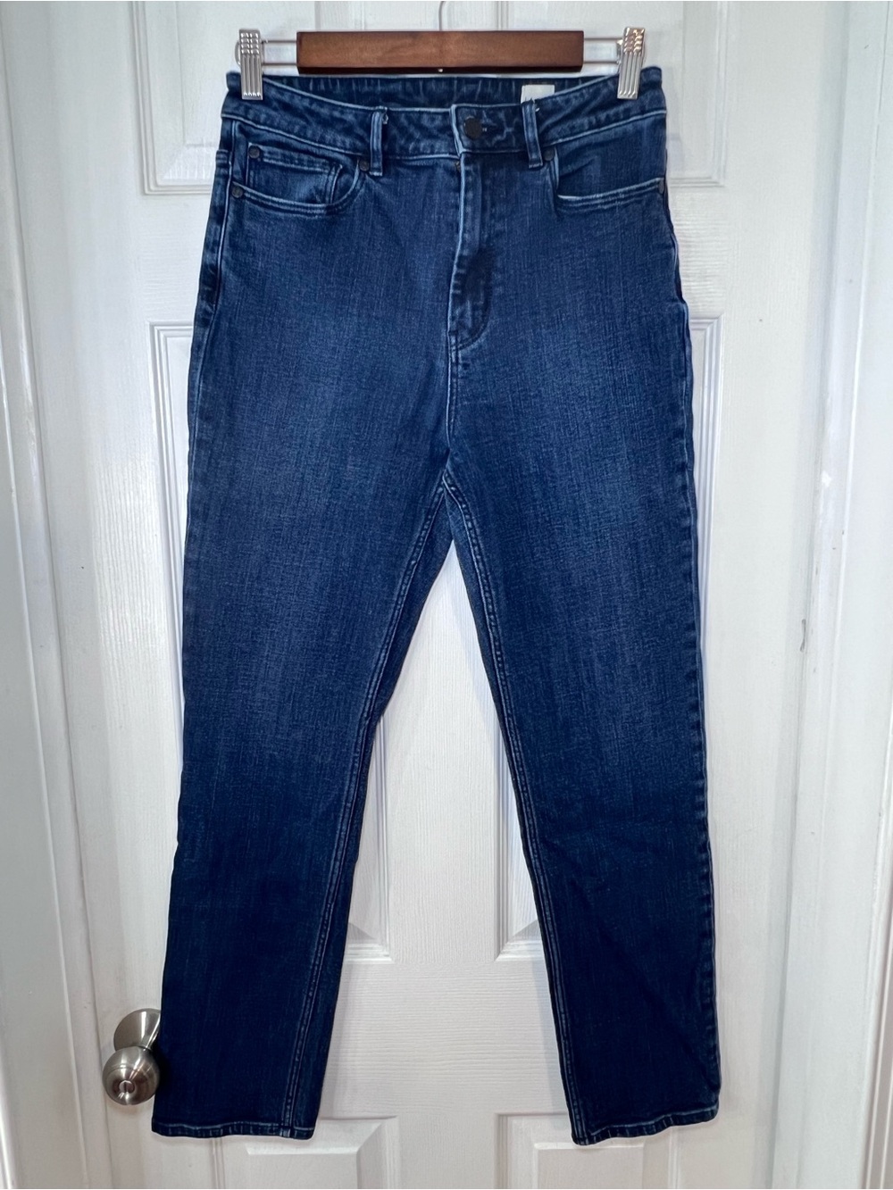 Rebecca Taylor La Vie High-Rise Slim Straight Jeans Size 28